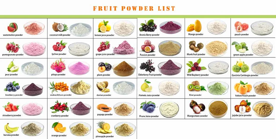 100% Natural Food and Beverage Organic Fruit Extract Freeze Dried Durian Powder