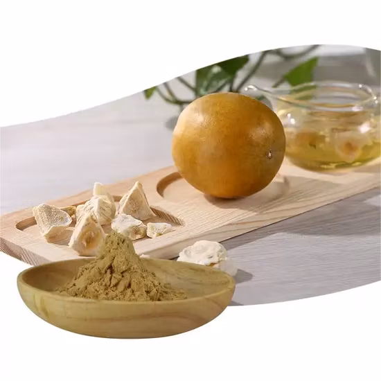 Liefern Sie den besten Preis für Mönchsfruchtextrakt-Pulver Luo Han Guo PE Mogroside Mogroside V